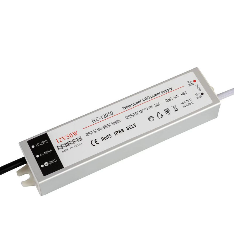 constant voltage high quality waterproof LED power supply 36V50W