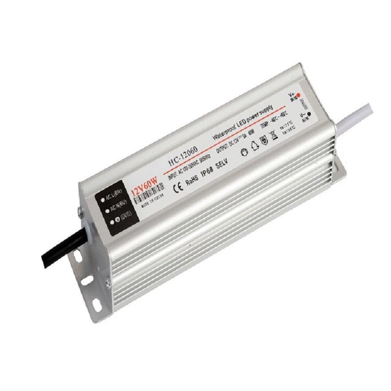 zhongshan high quality led driver 60W super slim power supply constant voltage constant current