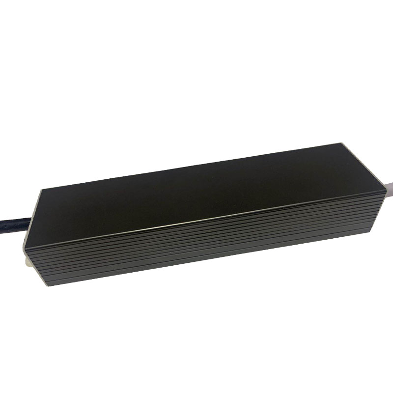 12v50w Zhongshan high quality constant voltage waterproof black gray aluminum shell driver supply