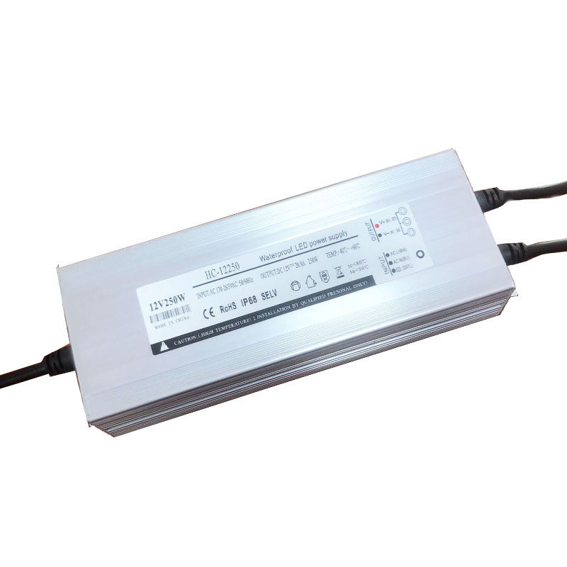 250W-12v-20.83A LED wine cabinet lamp switch power supply Line lamp Equipment input 100-245VAC