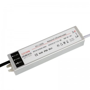 Source factory outdoor indoor install 12V 4.16A 50W constant voltage waterproof led power supply